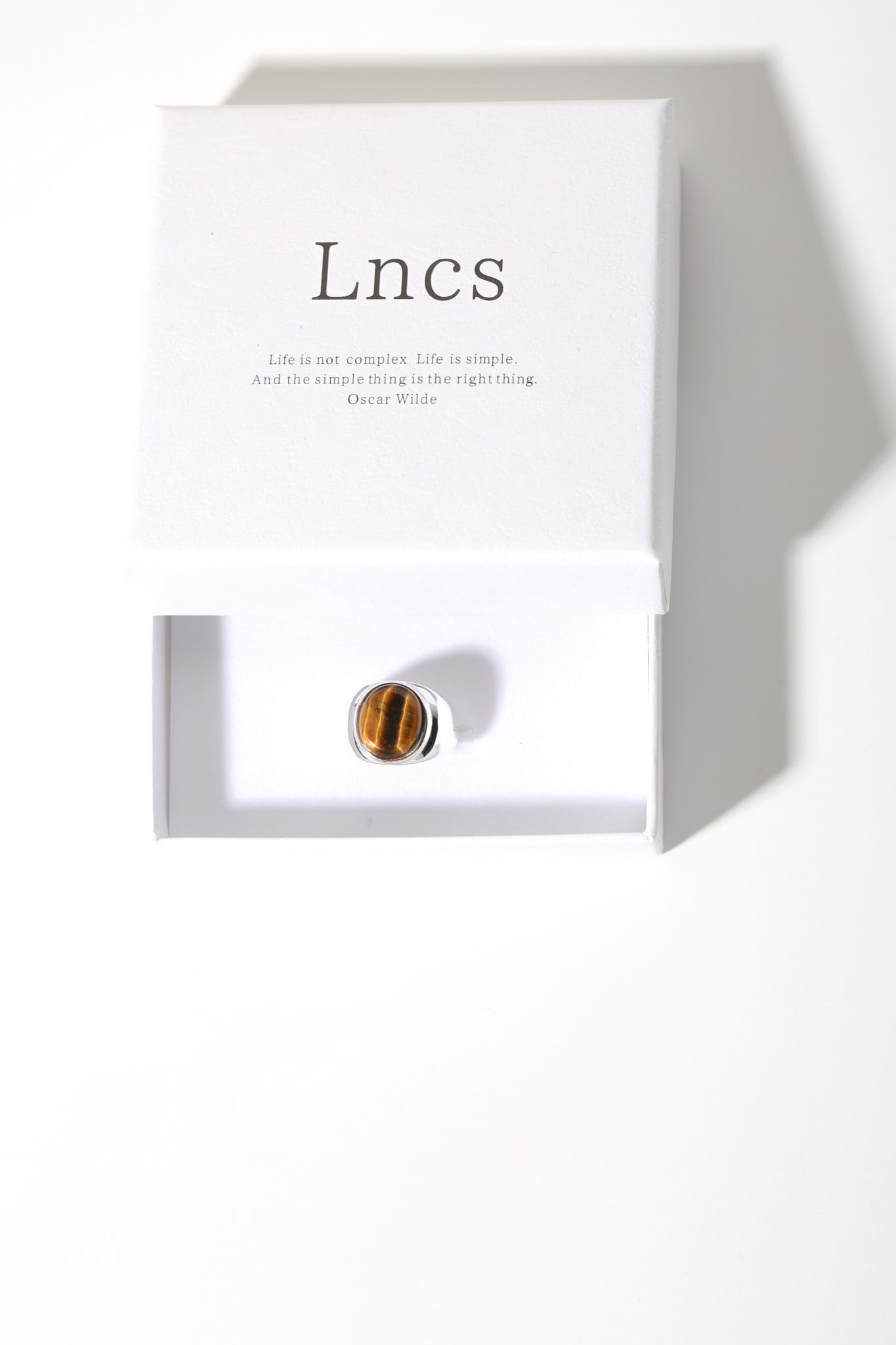 s925 Signet Tyger Eye Ring #Lncs | Lncs
