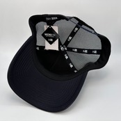 【ゴルフ】 NEW ERA 9FORTY/940 A-Frame トラッカー Box Logo ボックスロゴ Metal Plate ネイビー