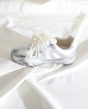 編み込みレースアップシューズ