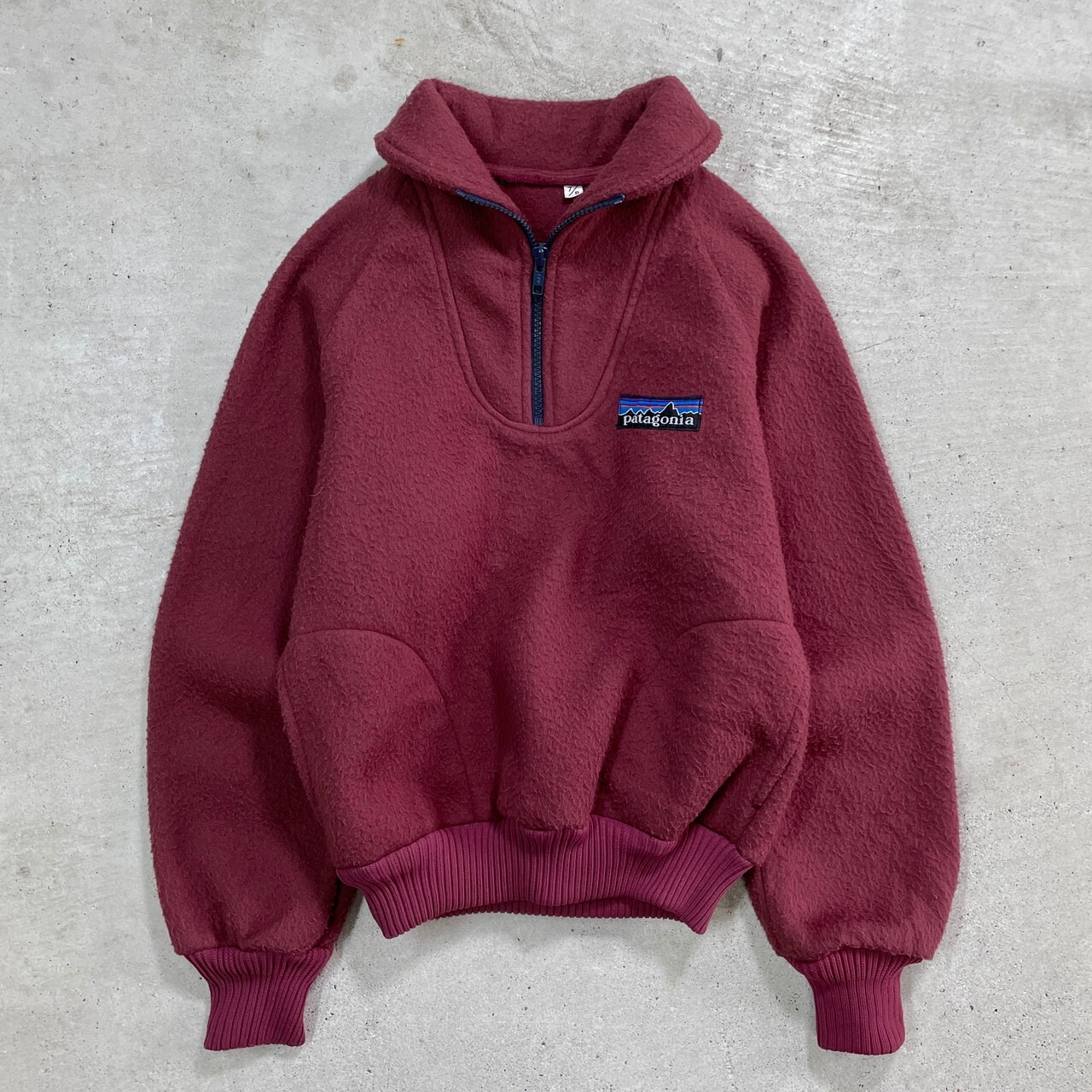 kids】80年代 デカタグ patagonia パタゴニア フリースプルオーバー 