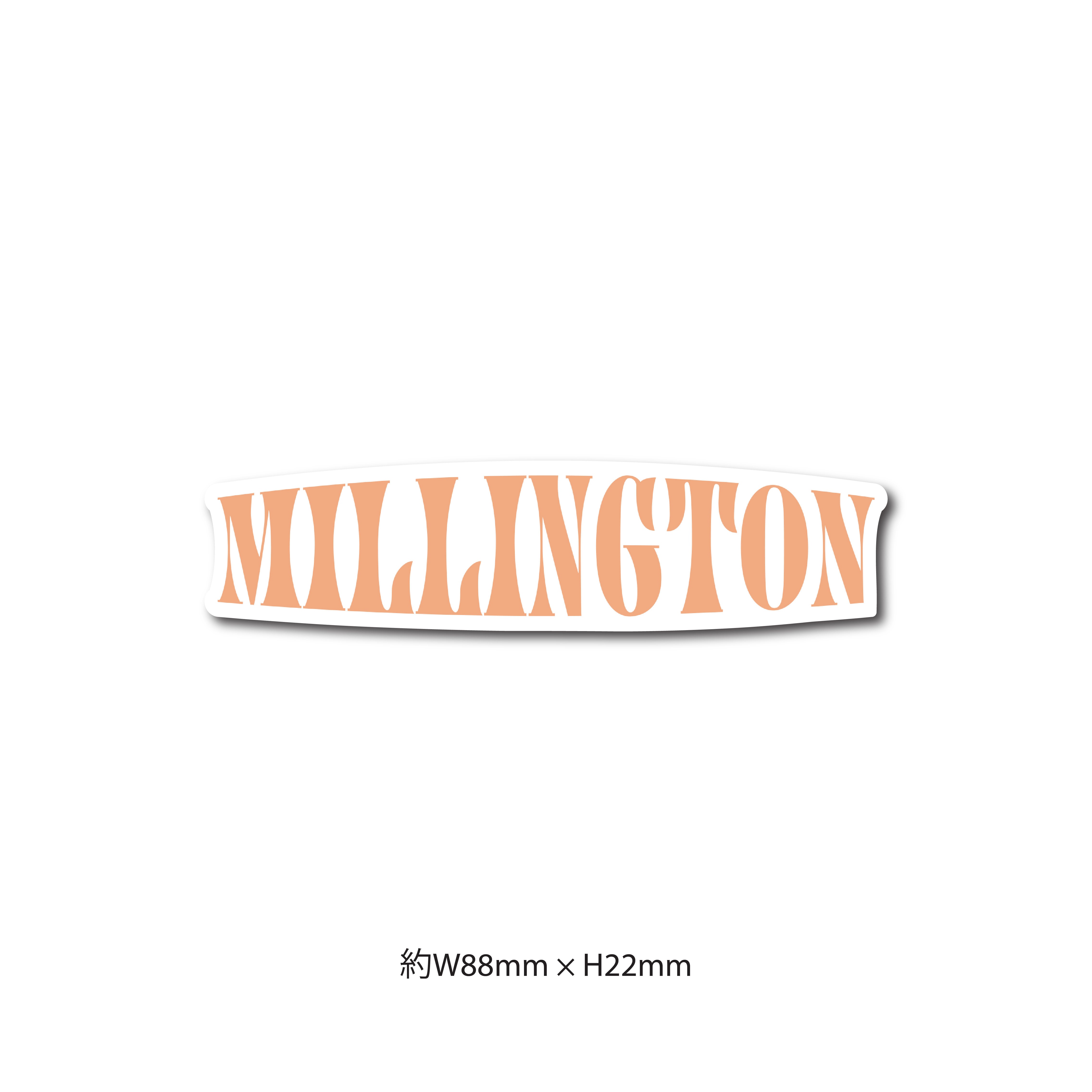 Millington ステッカーセット | CLUB CITTA'