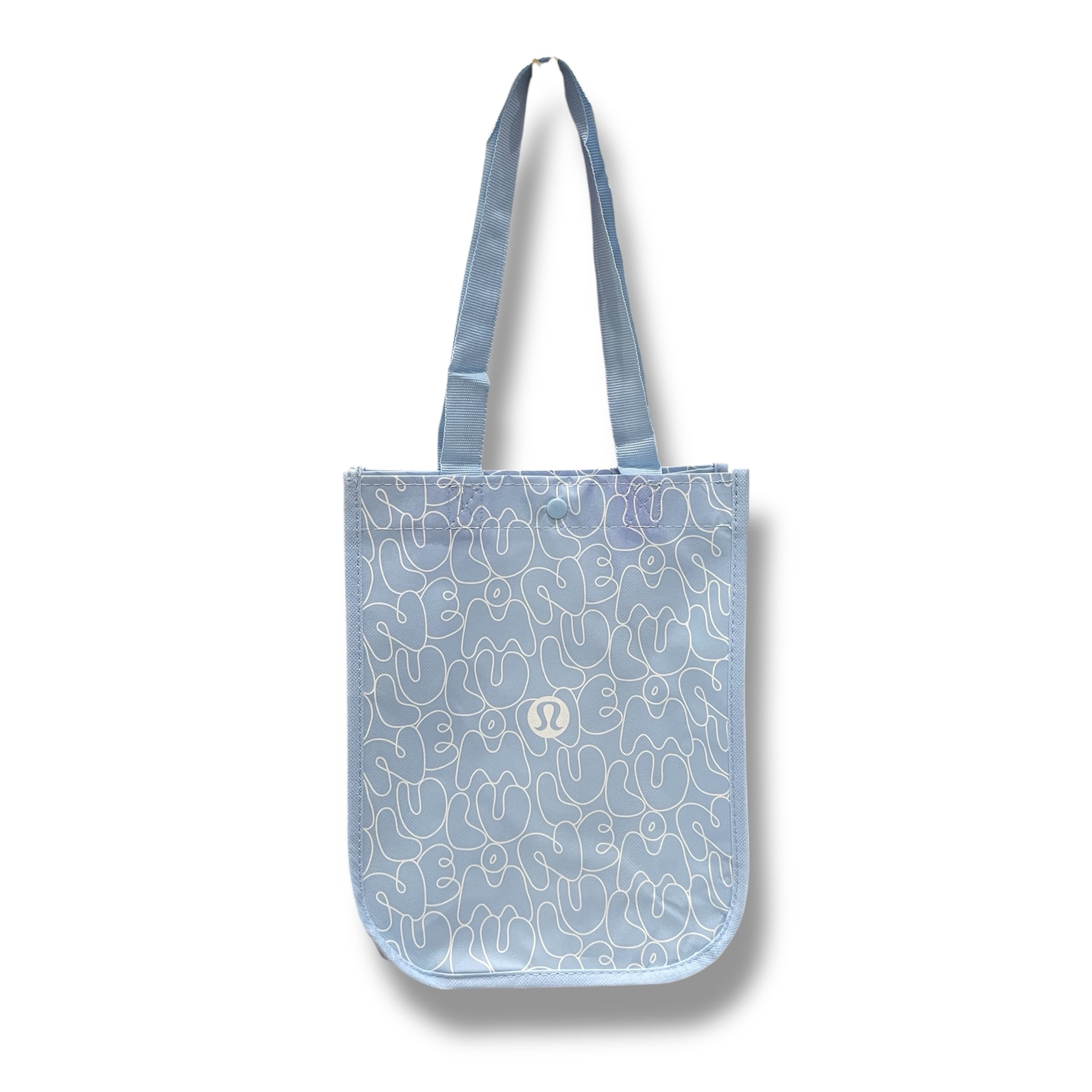 希少！ルルレモン ハワイで購入　4 パーカー　ネイビー　バックロゴ　Mサイズ lululemon】ルルレモン 最新 ミニサイズ エコバック レッド ブルー