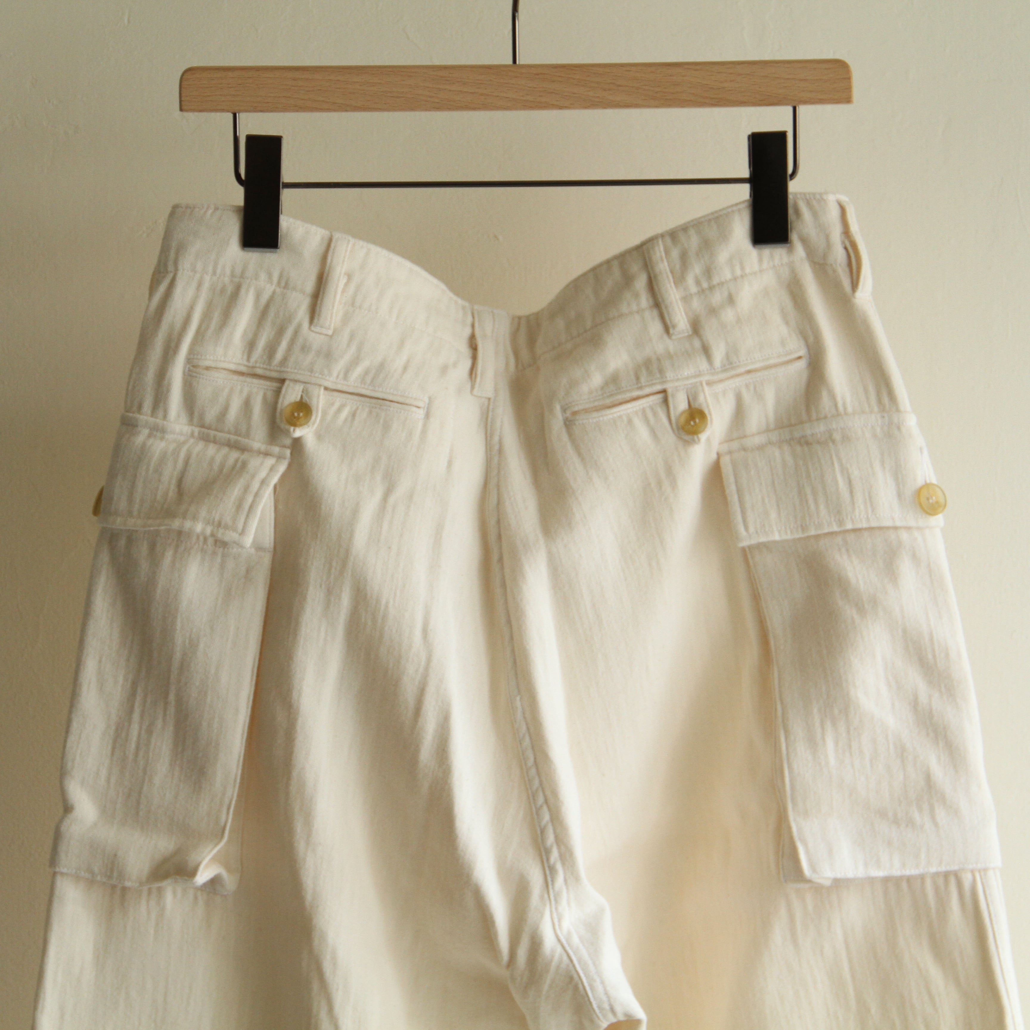 未使用 INNAT HBT CARGO TROUSERS サイズ2 カーキ INNAT07-P03 HBT INNAT CARGO