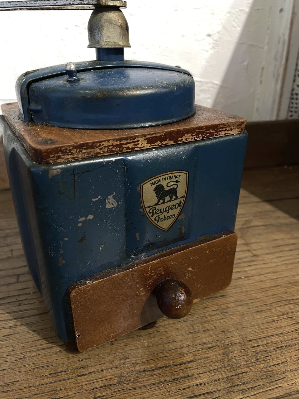 peugeot プジョー コーヒーミル ブルー | Brocante de La Cocotte
