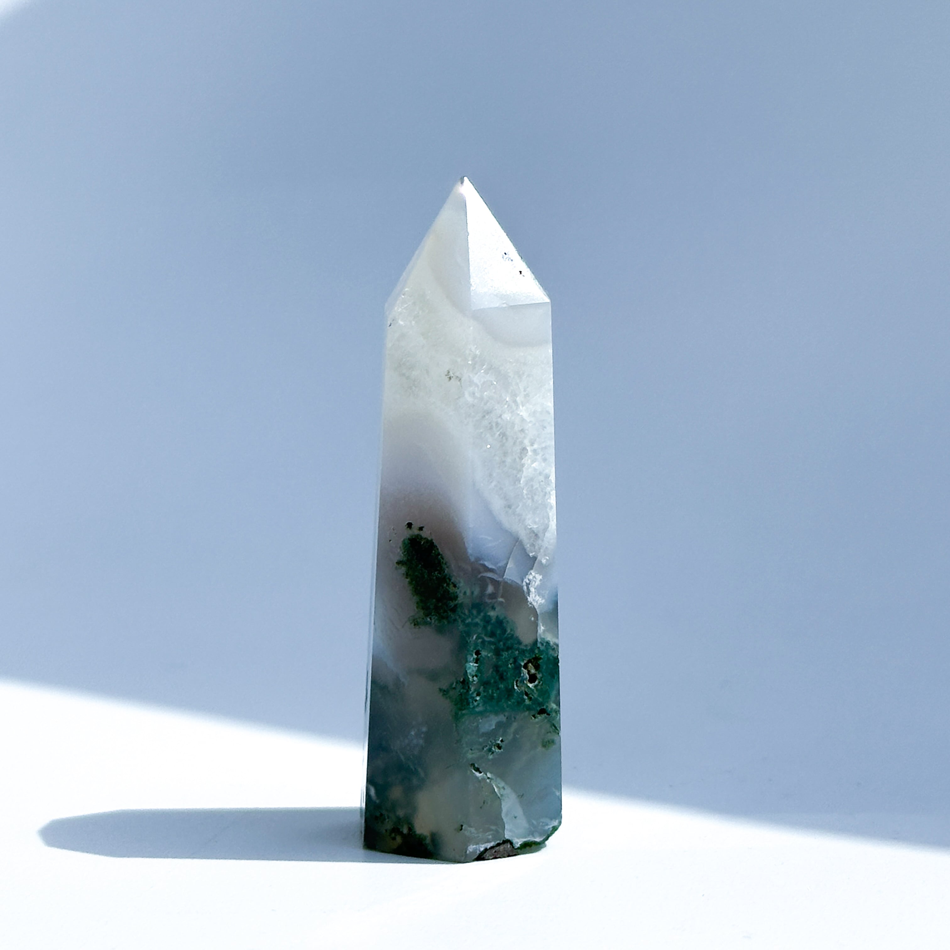 モスアゲート タワー モスアゲート タワー01◇ Moss Agate ◇天然石・鉱物・パワーストーン