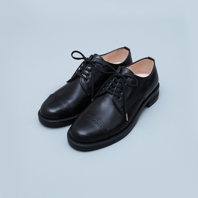 steer blucher shoes/BLK,DBR/l.o.b/l.o.b19-1L1T04【即納】