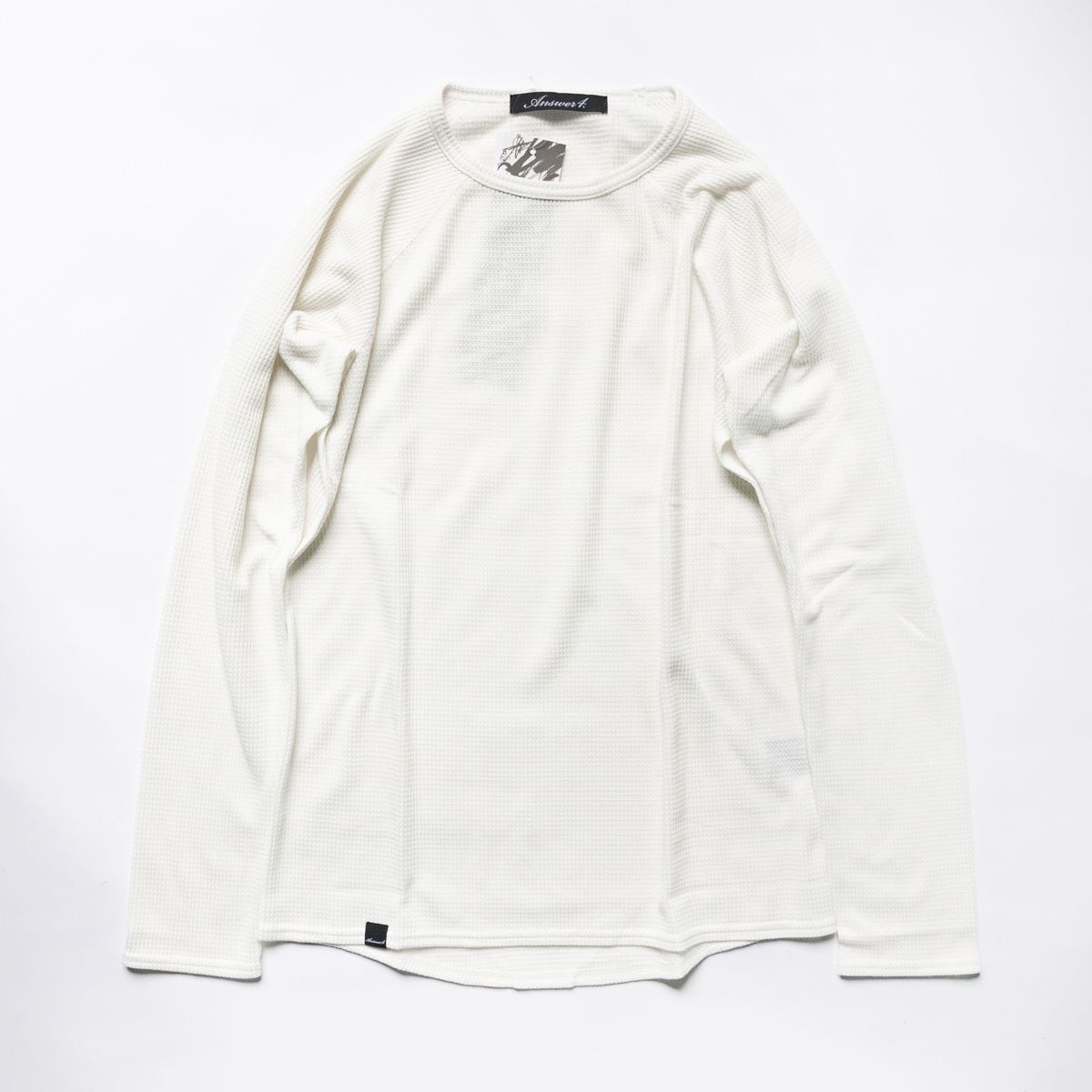 Answer4 アンサー4 白 長袖 Tシャツ M 値下！ ANSWER4 / Thermal Pro®︎ Long Sleeve Tshirt (WHITE) | 道がまっすぐ