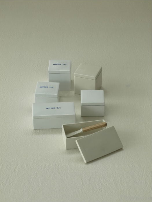 h+ バターケース L | 堀江陶器