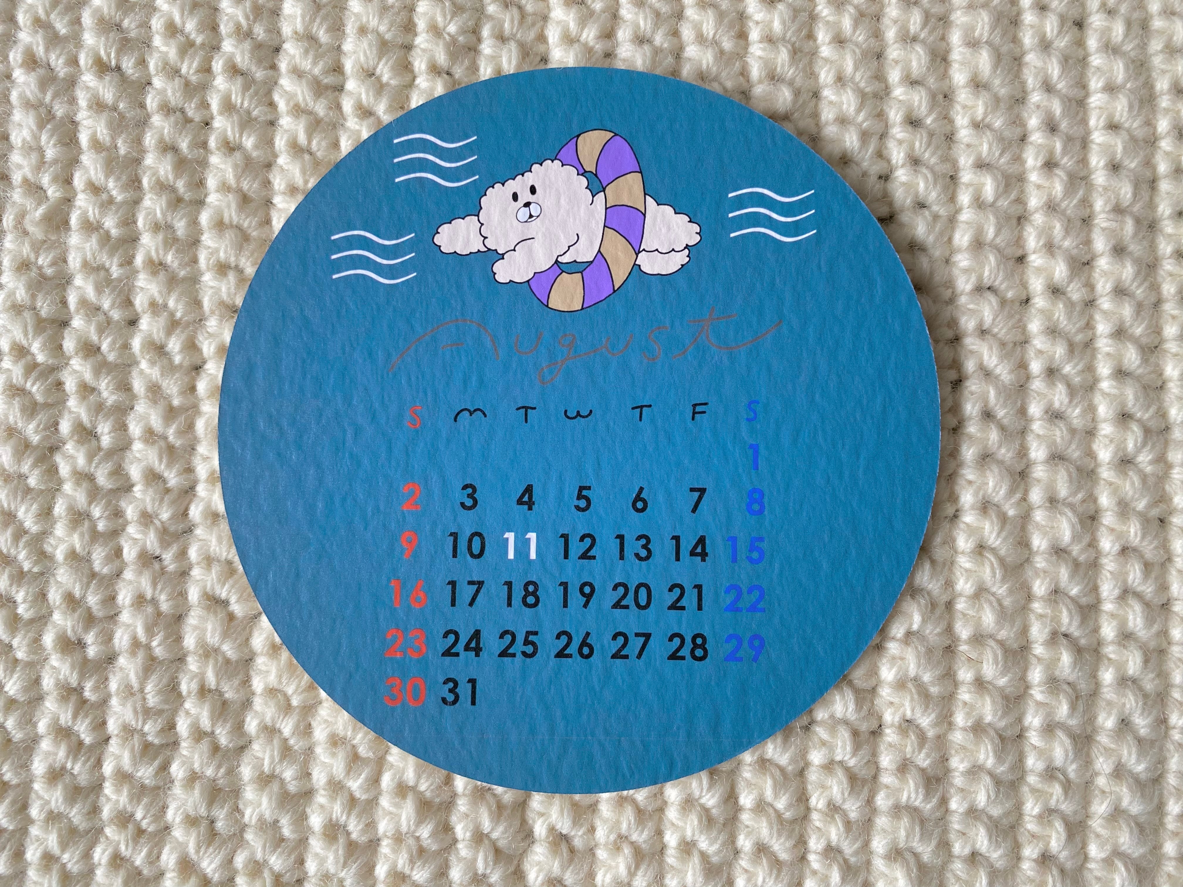 １２周年記念カレンダーセット