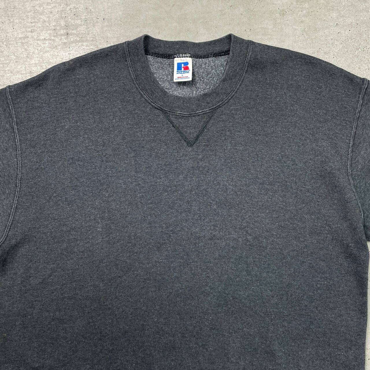 80年代 USA製 RUSSELL ATHLETIC ラッセル ブランクスウェットシャツ