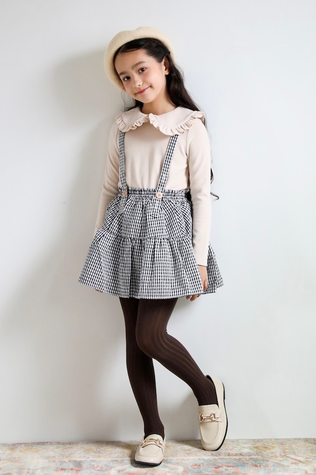 ラウンドビッグカラートップス<Ivory>