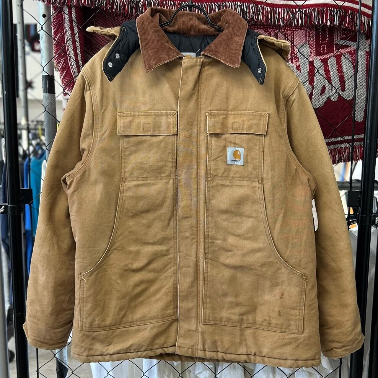 90sUSA製 Carhartt トラディショナルジャケット ダックジャケット