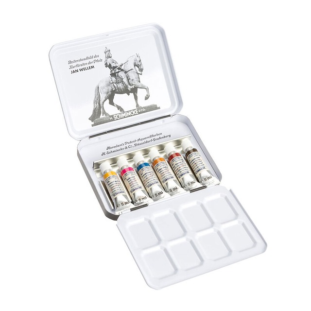 【限定色・予約販売】シュミンケホラダム レトロライン 透明水彩絵具 ガンボージガム [210・15ml]