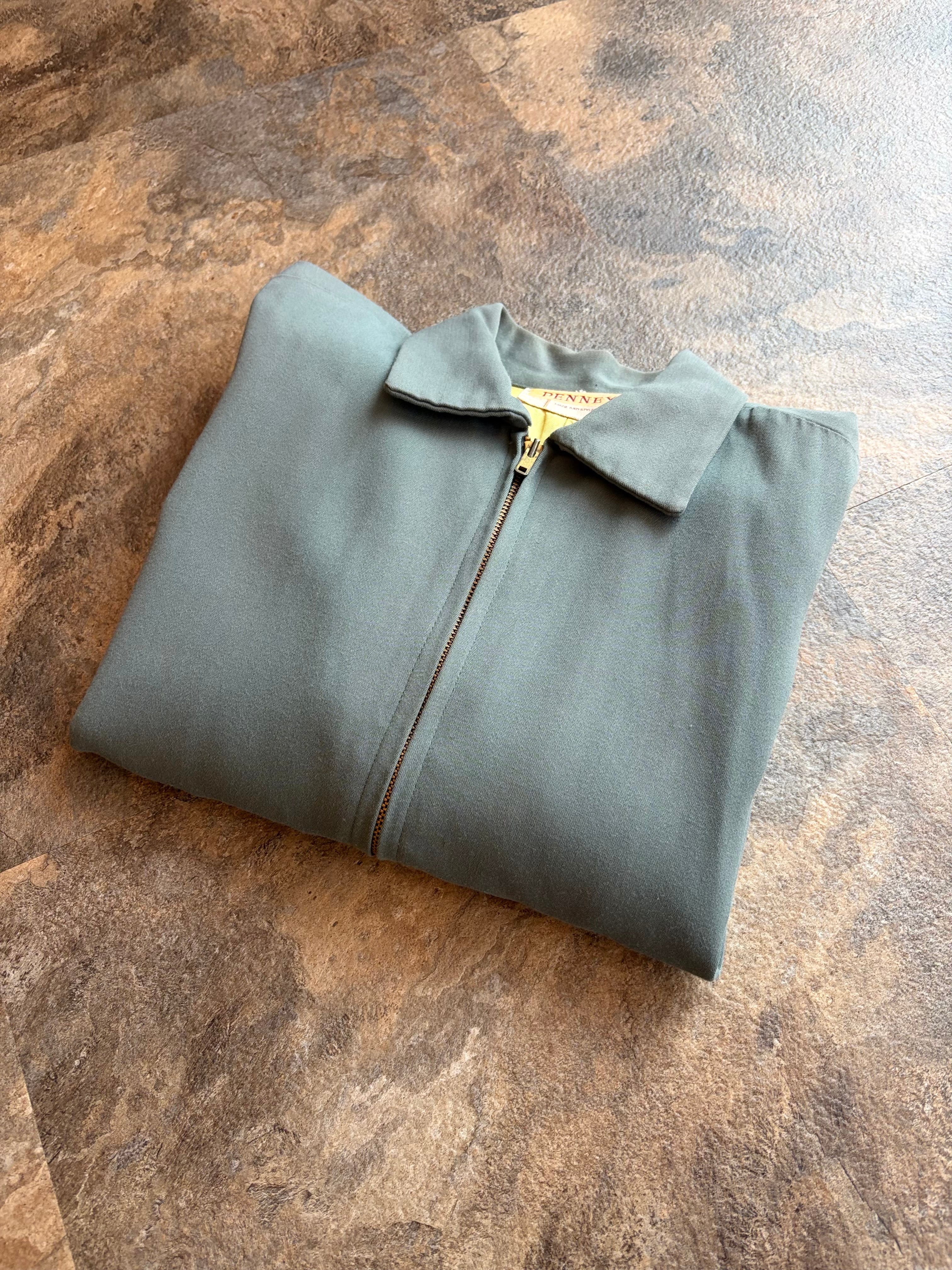 50s PENNEY'S レーヨンギャバジン ジャケット スペシャルヴィンテージ