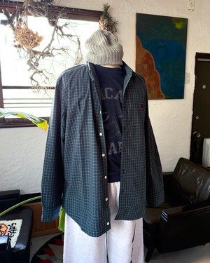 【BOHEMIANS UNISEX】SMALL CHECK REG.SHIRT