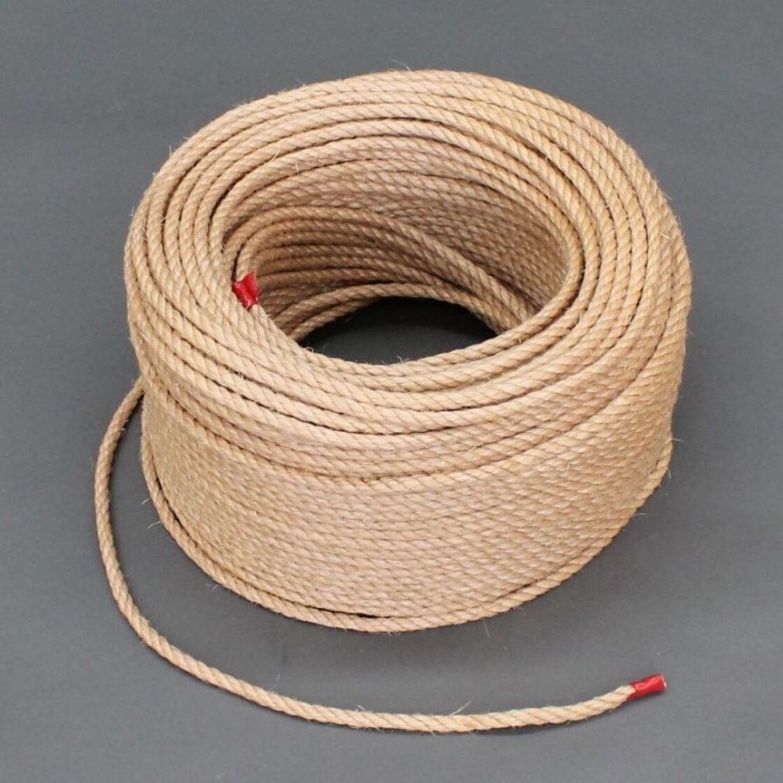 マニラ麻製ロープ 太さ10mm 【お祭り 祭礼用品 担ぎ棒 大人神輿 結 