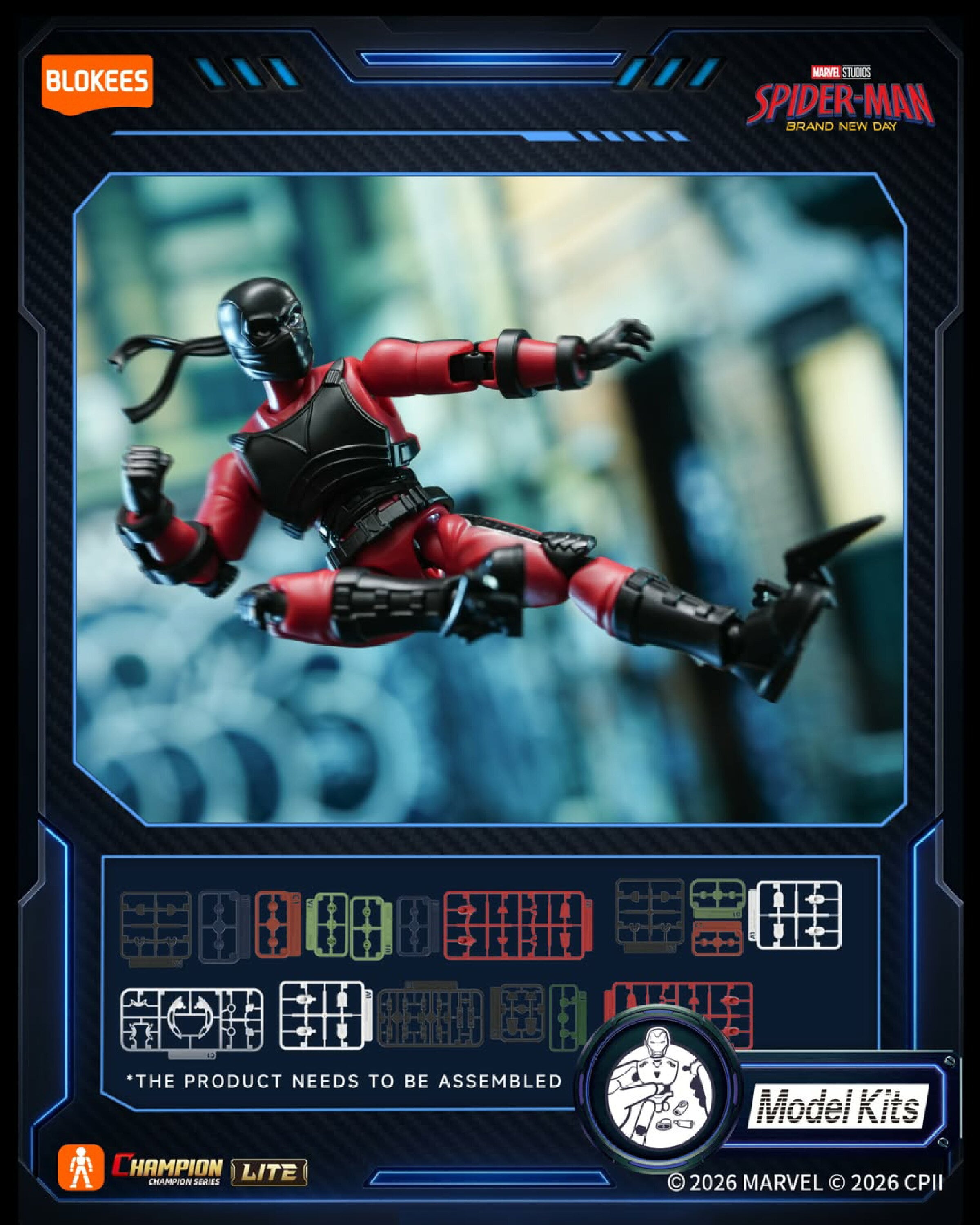 BOX販売】BLOKEES Blokees Marvel CCL01 スパイダーマン：ブランド