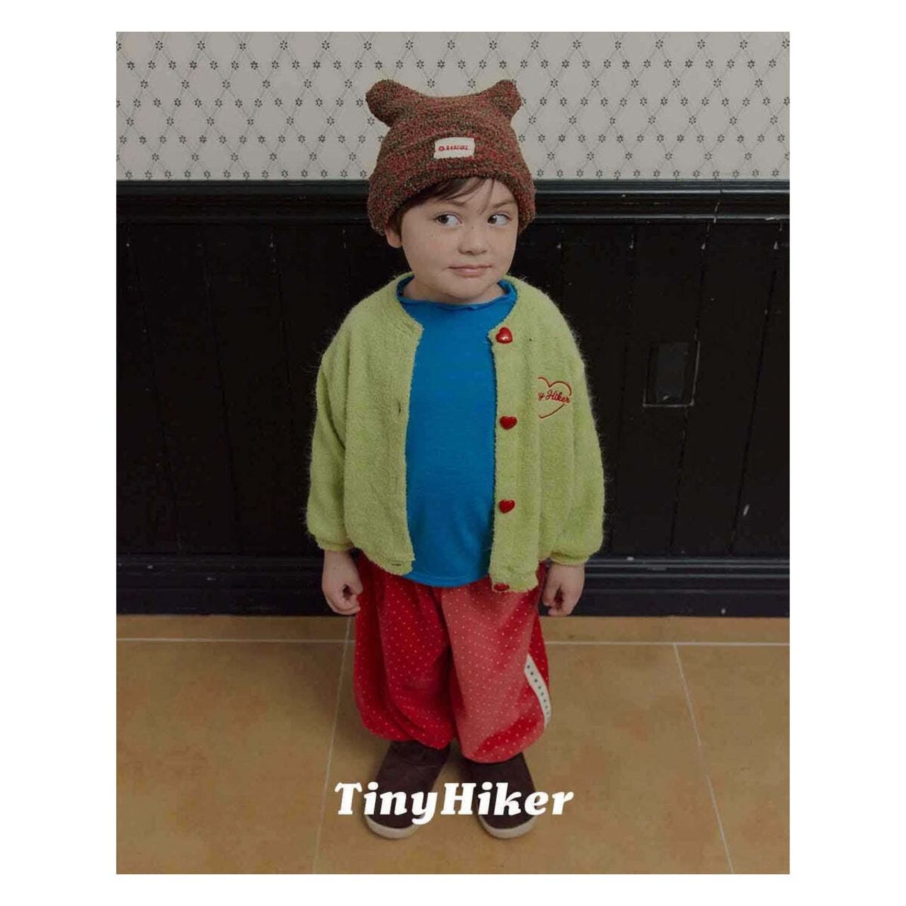 【取寄】Tiny Hiker コラーポップ ナルラリティ|冬服|韓国子供服