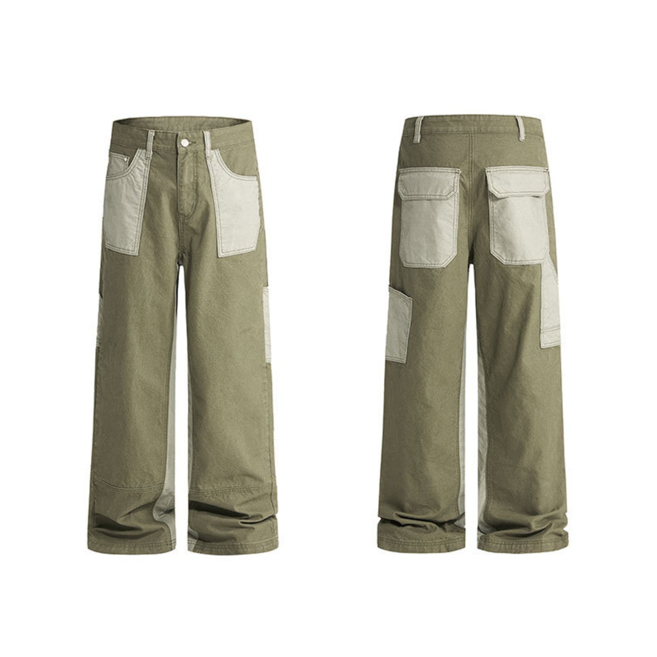 【Daily Outfit】ツートーンワイドパンツ　TB2021・画像11