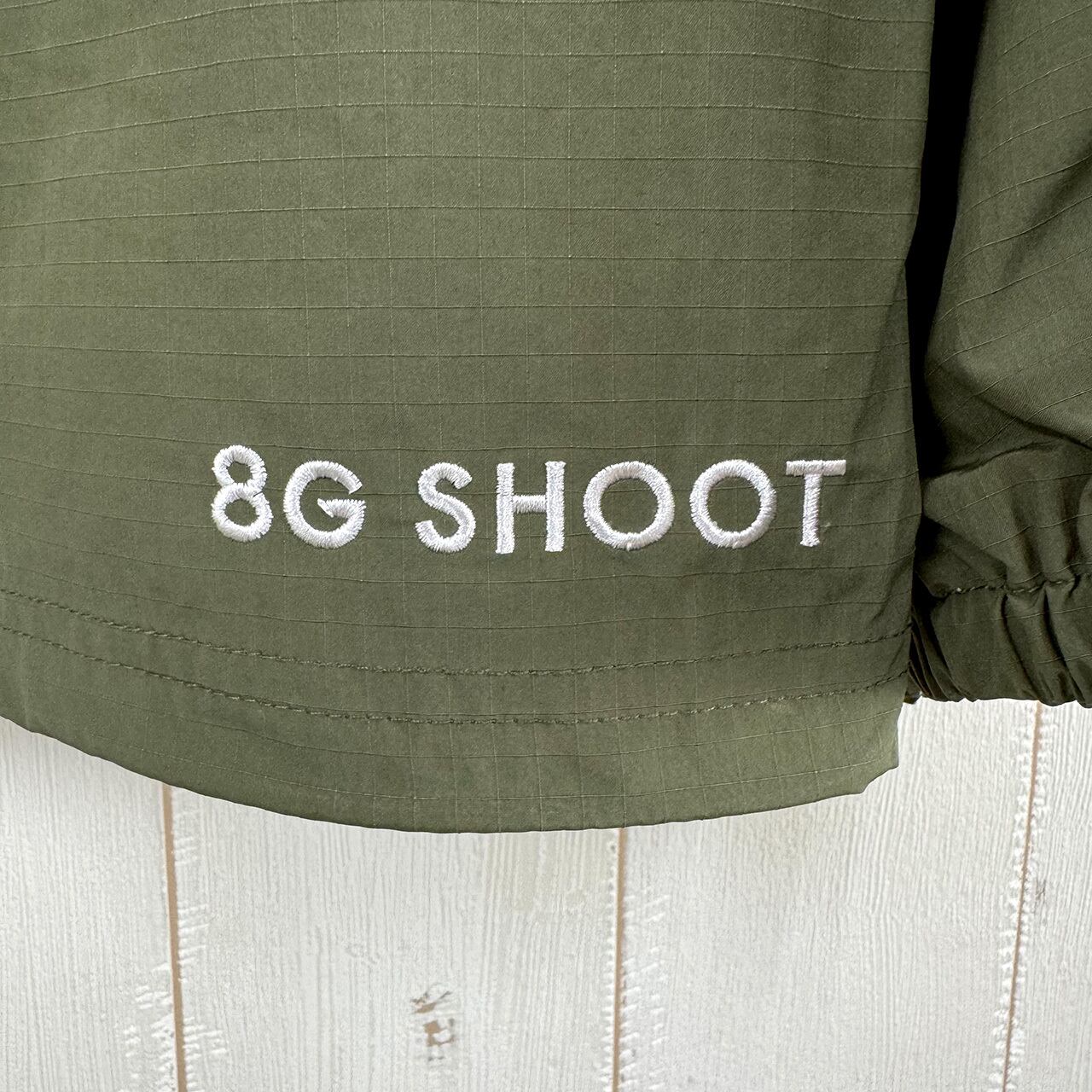 RIPSTOP PACKABLE ANORAK HOODIE -KHAKI- | 8G SHOOT WEBSTORE