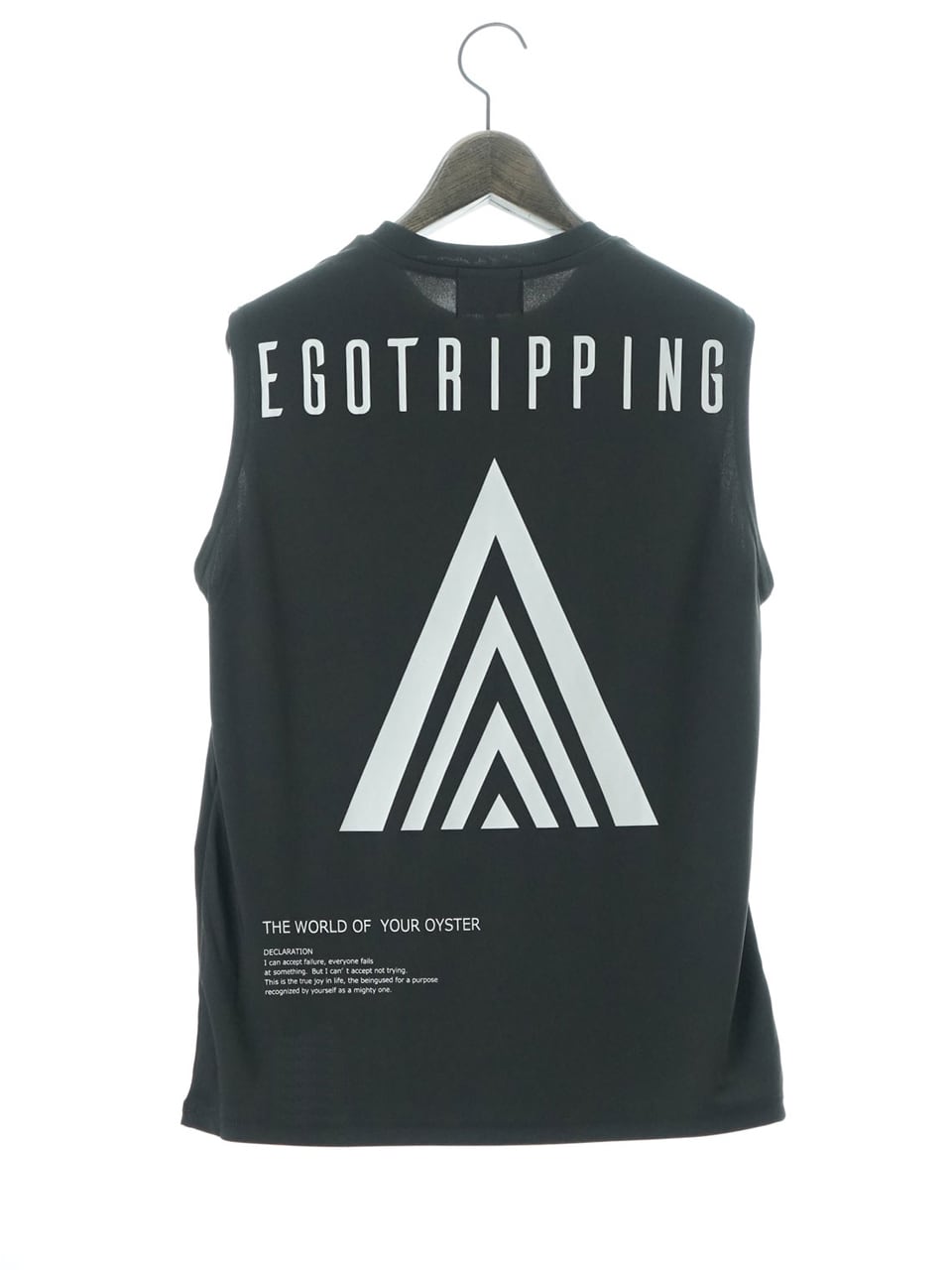 r*6様 EGO TRIPPINGエゴトリッピング ONEPANELSLEEVE EGO TRIPPING (エゴトリッピング) SLEEVELESS トレーニング