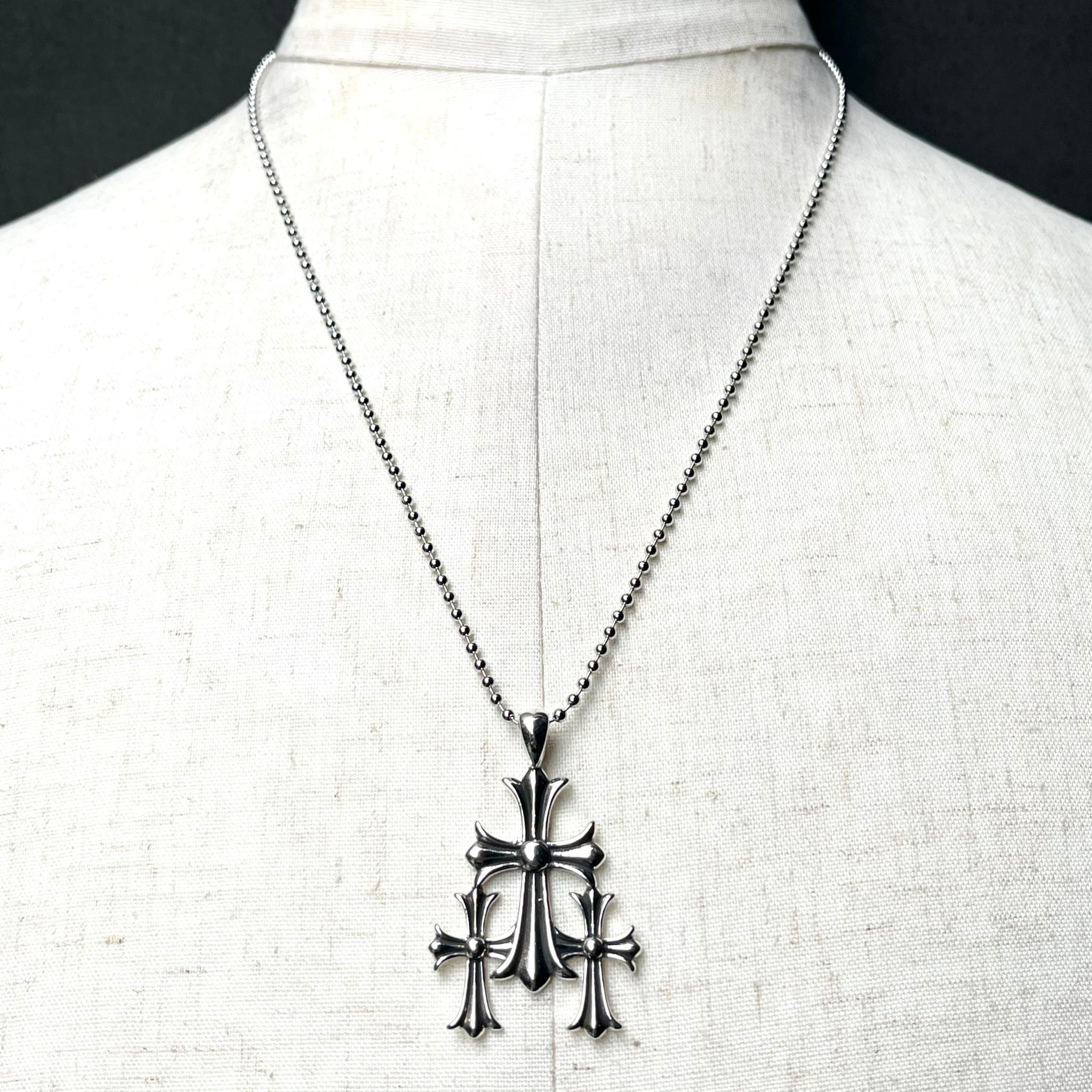 SILVER925 PIG NOSE DESIGN NECKLACE/シルバー/ネックレス