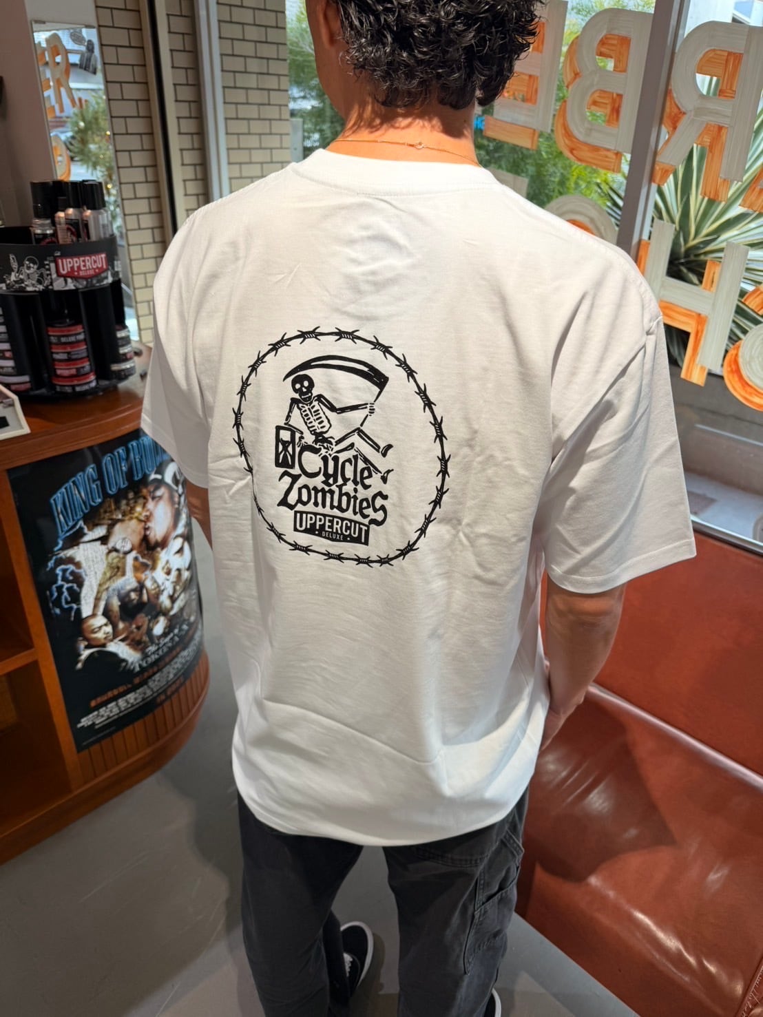 UPPERCUT DELUXE 限定 CYCLE ZONBIES Tシャツホワイト各サイズ