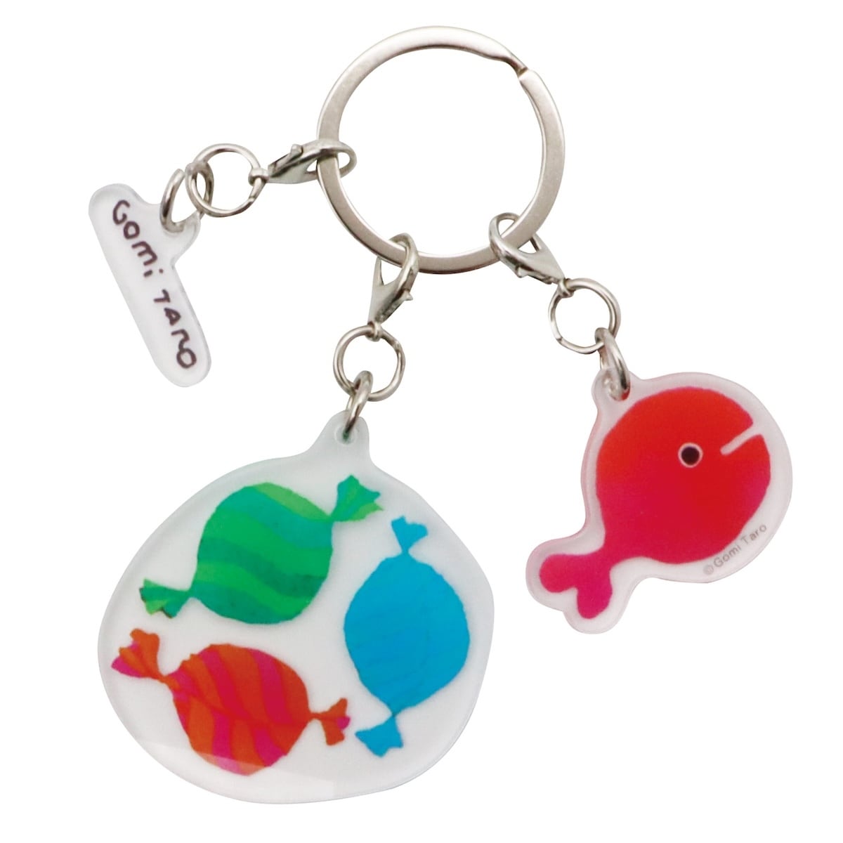きんぎょがにげた」アクリルキーホルダー キャンディ | 五味太郎