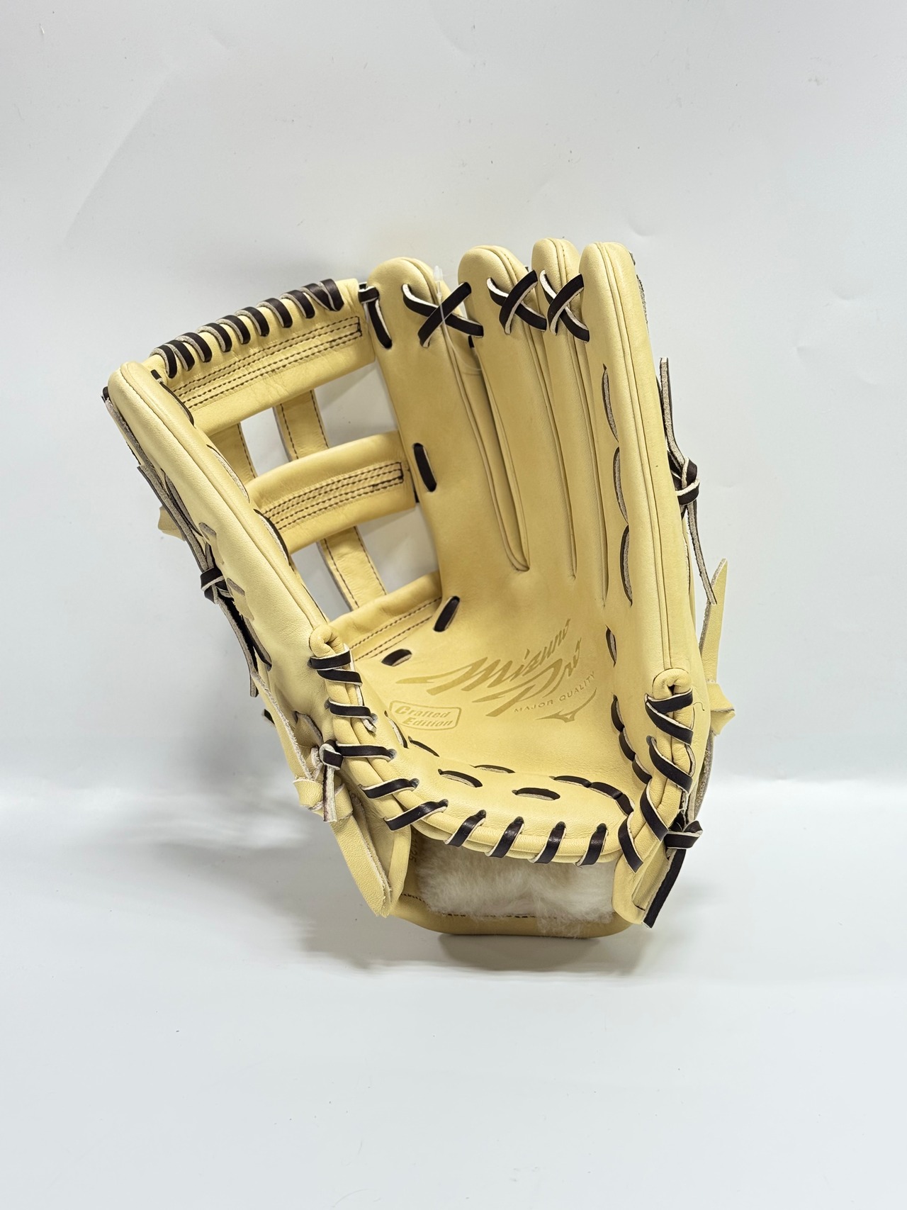 MIZUNO PROｰミズノプロ　軟式　Crafted Edition 長野モデル　ブロンド×ブラウン・画像5