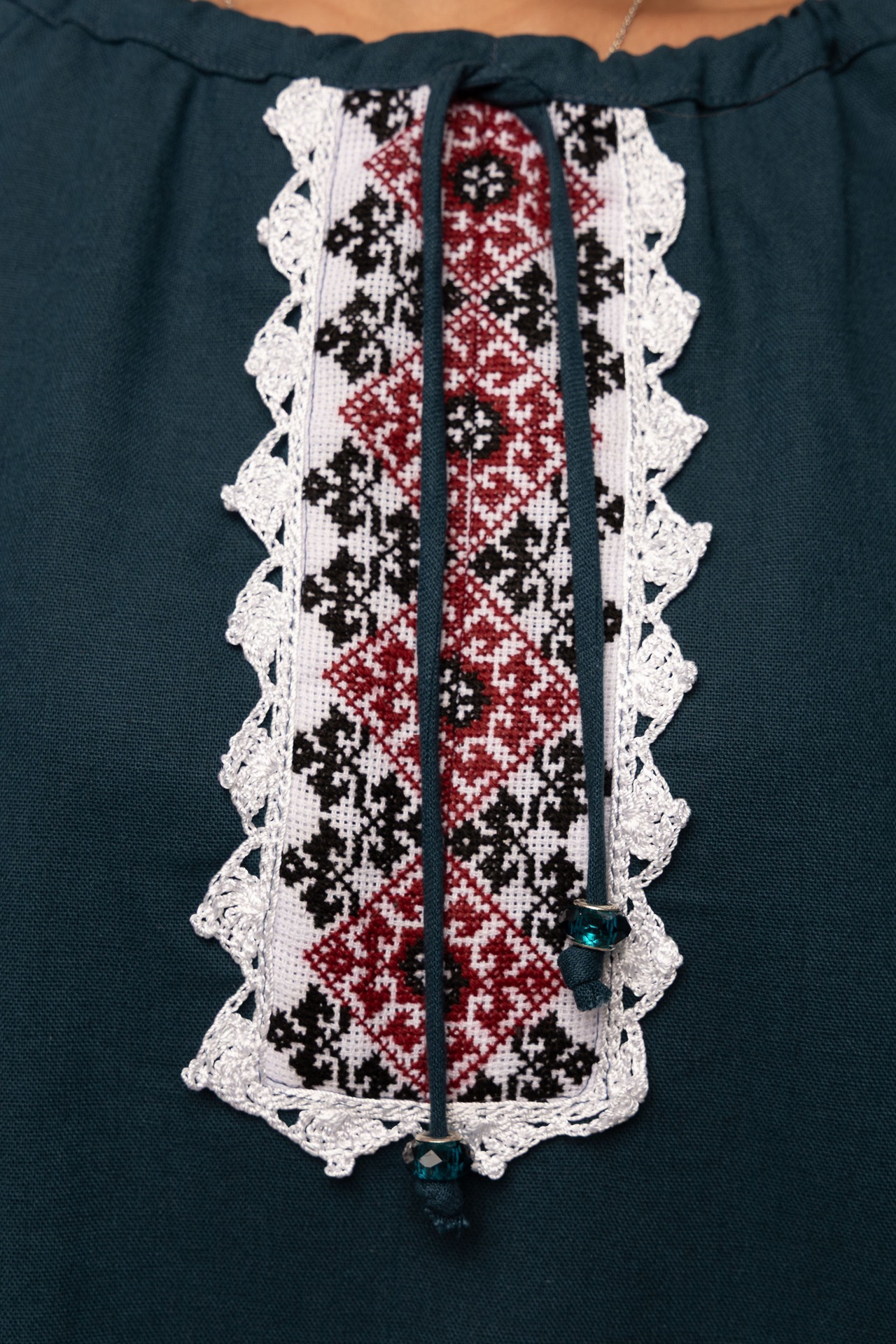 ウクライナ刺繍ヴィシヴァンカ　手刺繍　レディース・フリーサイズ - 11