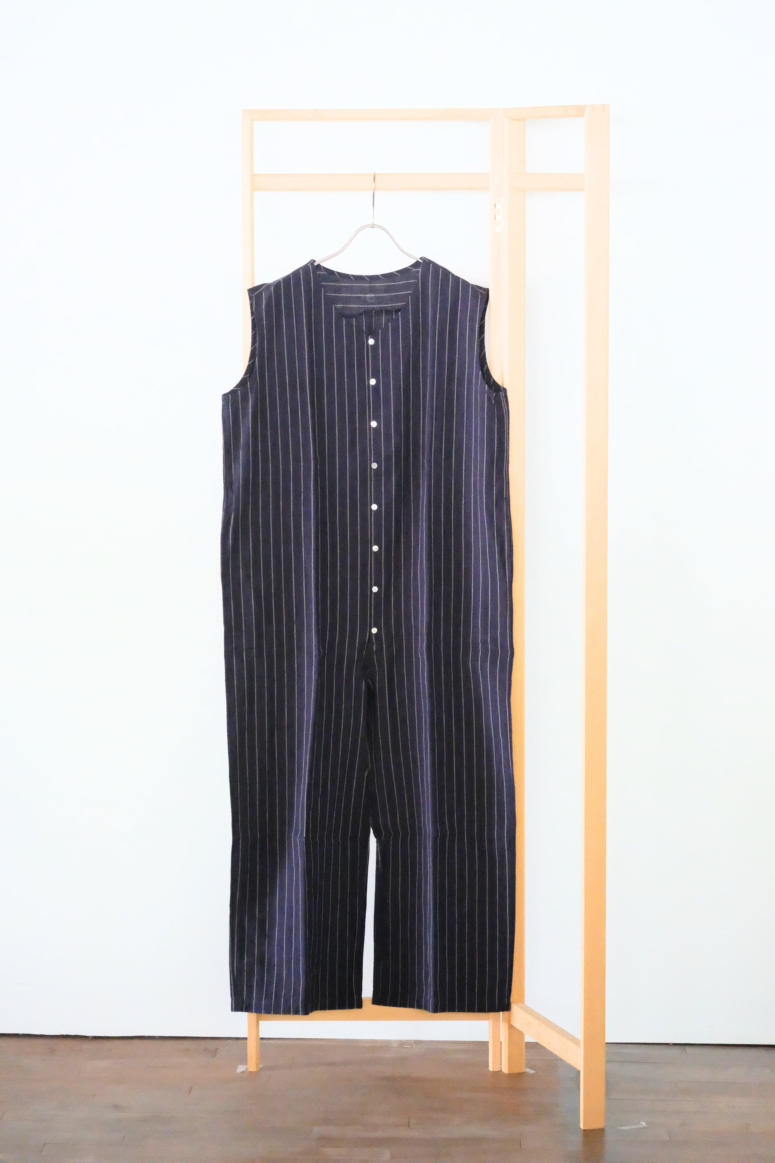 YAMMA 会津木綿Vネックジャンプスーツ AVN-JP | 美工堂 ONLINE SHOP