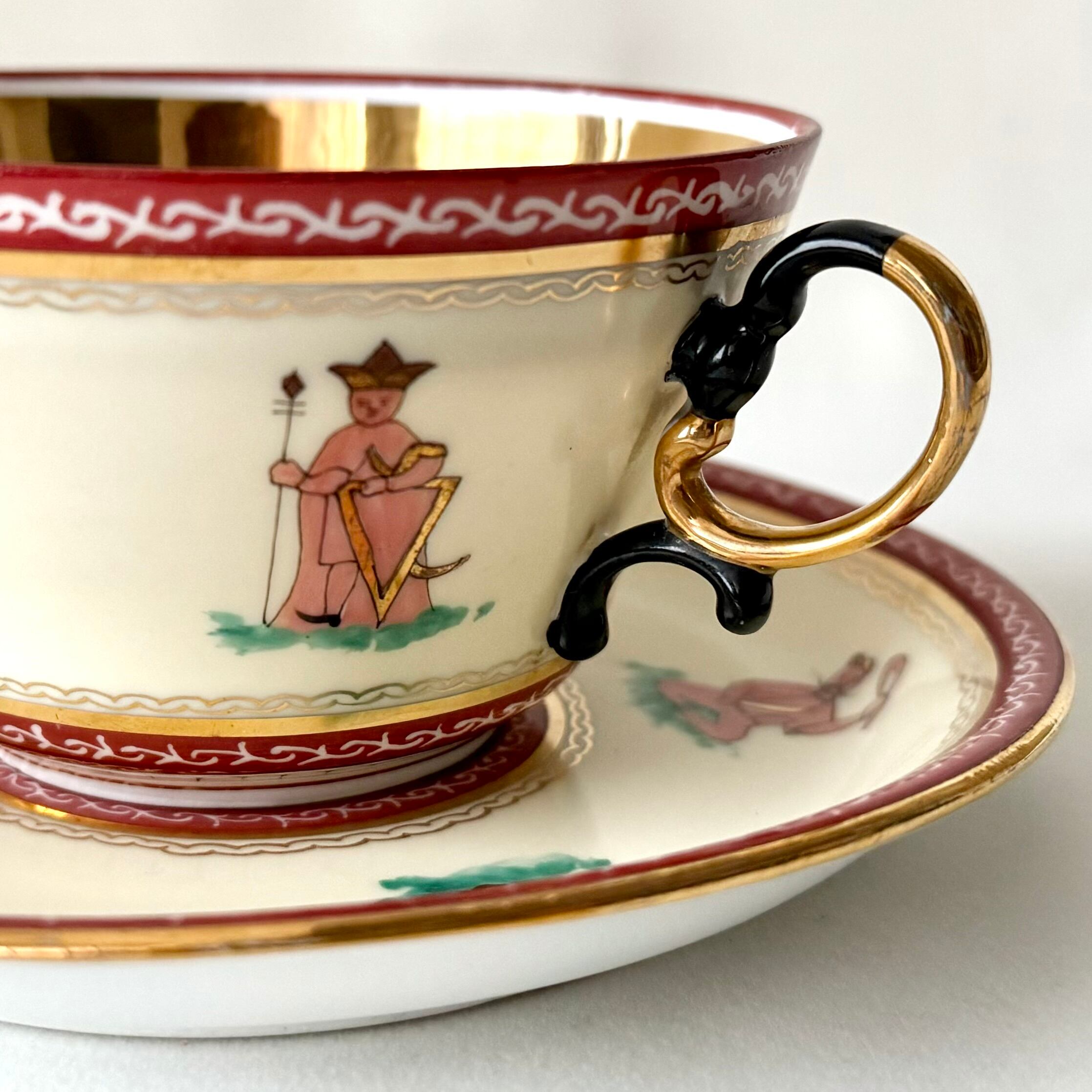 ピルケンハンマー□ボヘミアンシノワズリ カップ＆ソーサー | Ryo