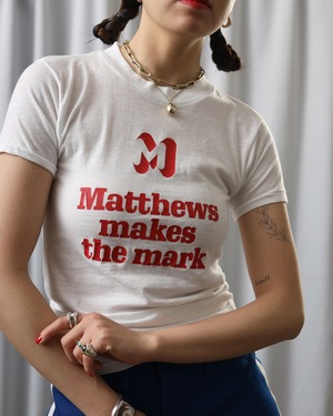 1980's Matthews / Printed T-Shirt