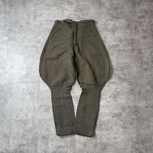 40s ジョッパーズ ウール カーキ フレンチワーク パンツ / W29 L30