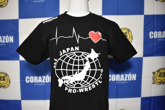 全日本プロレス✖️CORAZON コラボ第3弾Tシャツ