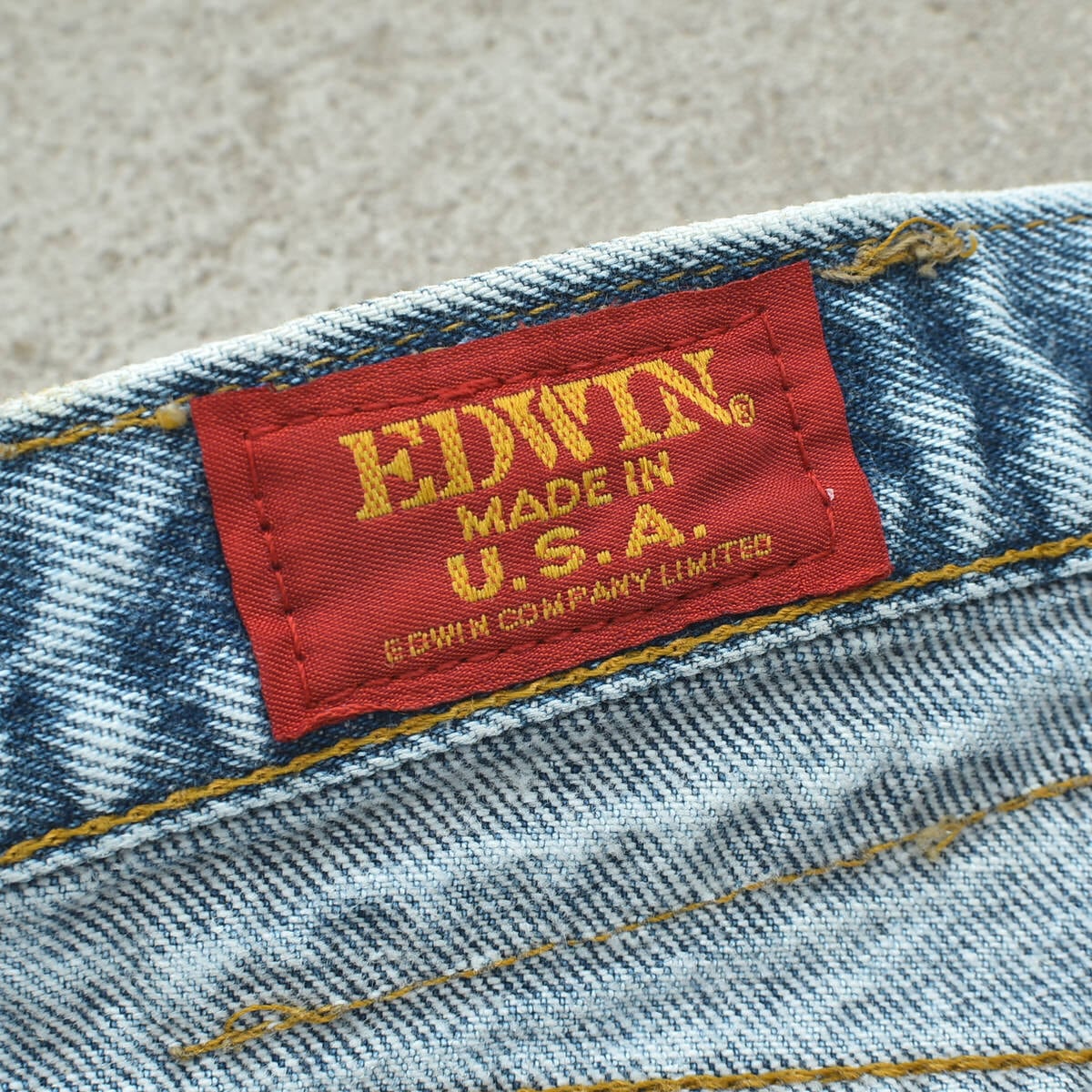 【激レア】８０年代EDWINアメリカ製モデルUS-06American SLIM