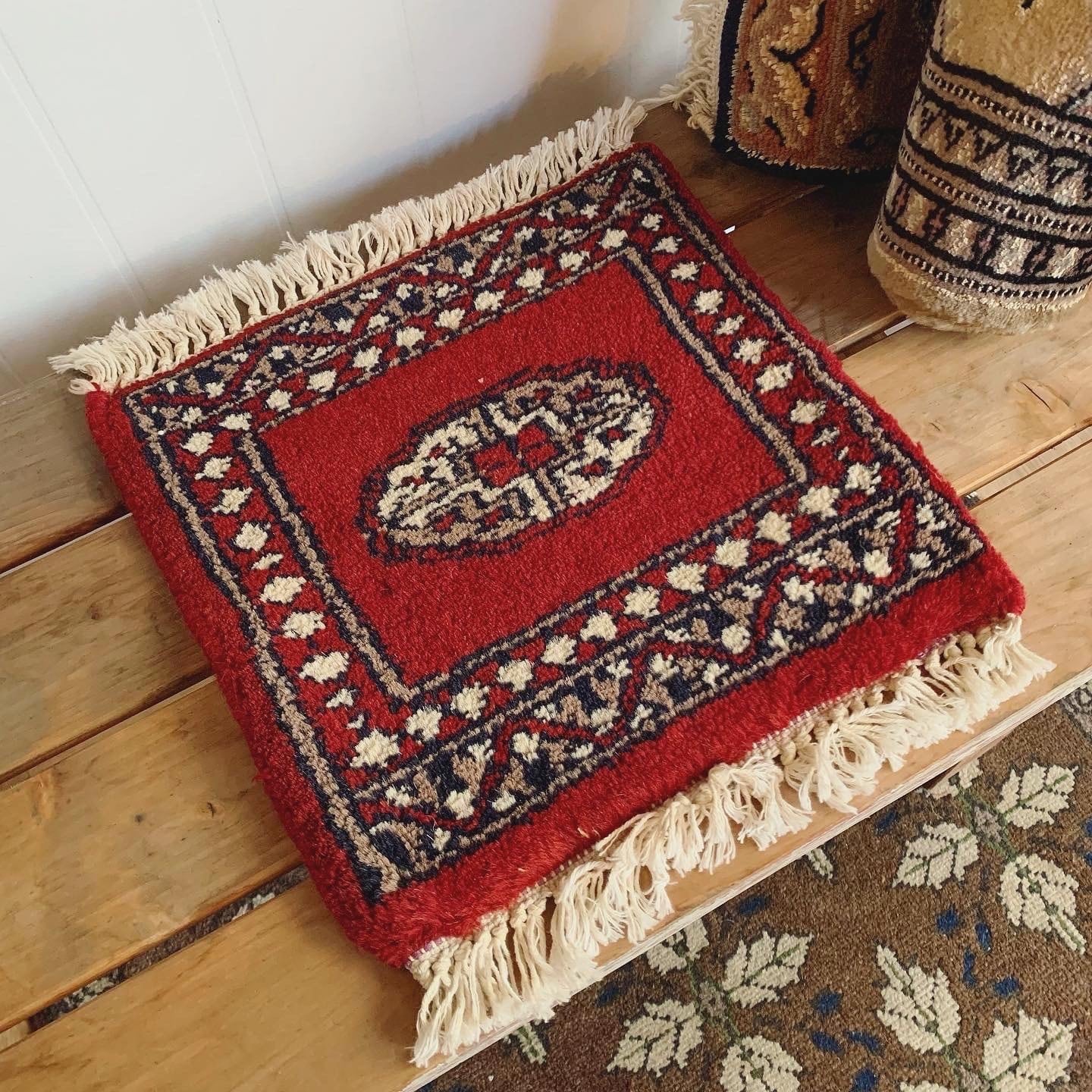 Vintage mini rug