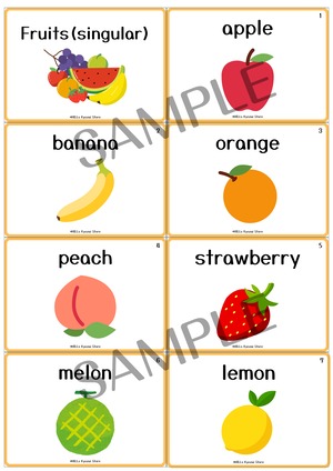 A/C Fruits(singular)