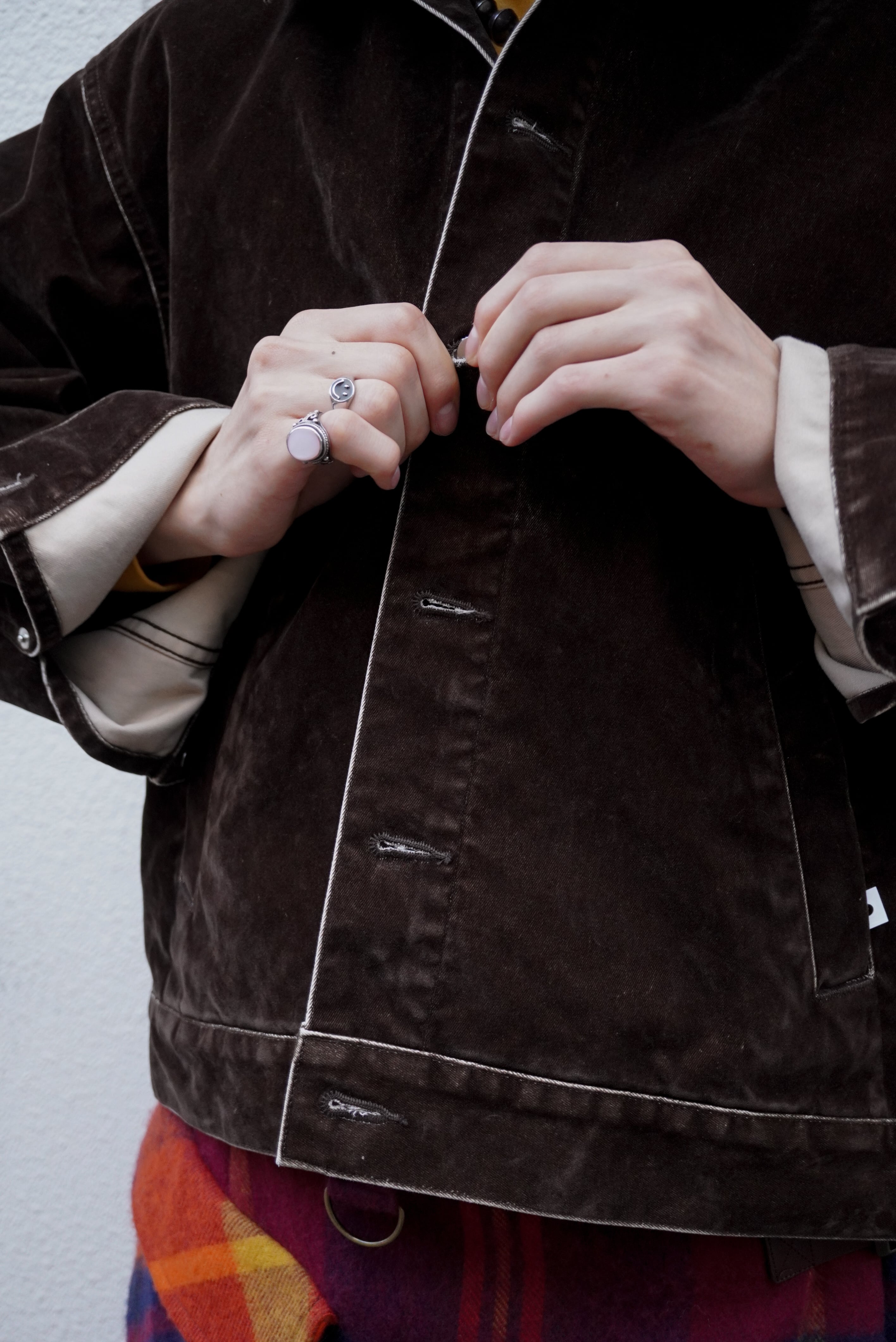 REVERBARATE / REV-25AW-F JO3 FLOCKY JACKET (221102) | ARCD