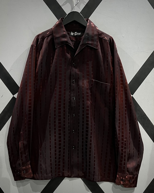 【X VINTAGE】 Block Stripe Vintage Loose L/S Shirt
