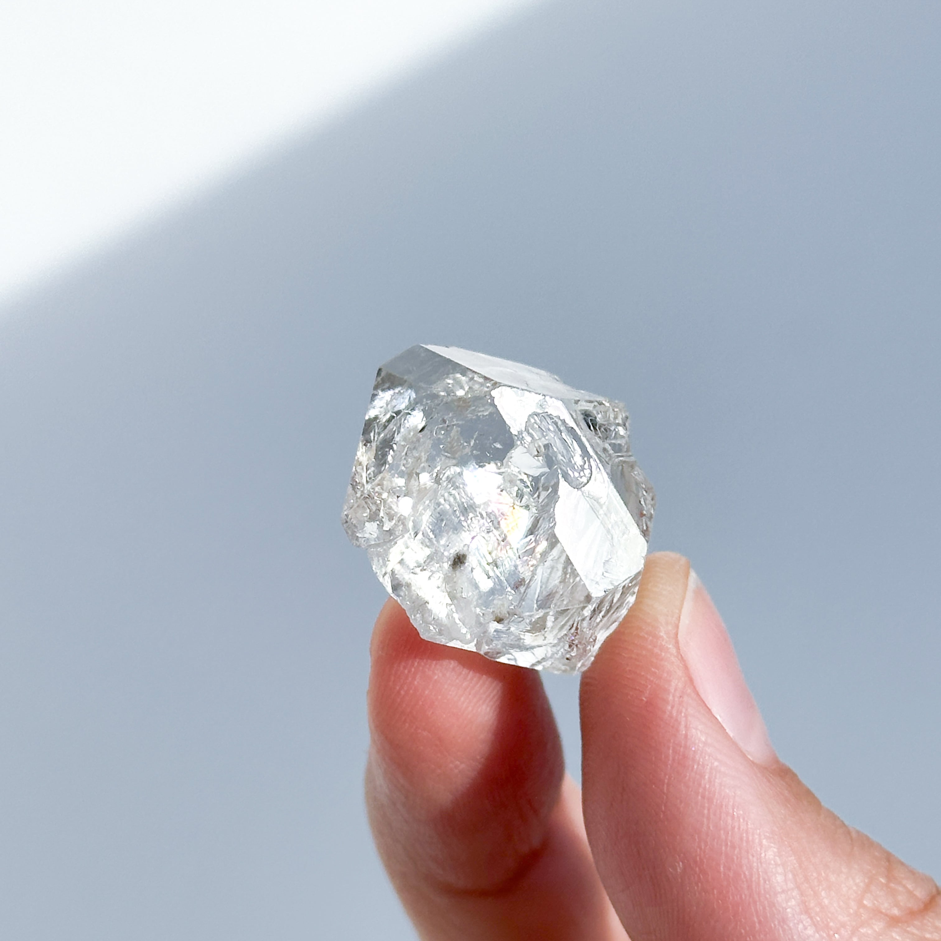 パキスタン産 ハーキマータイプ水晶91◇Herkimer type Clear Quartz