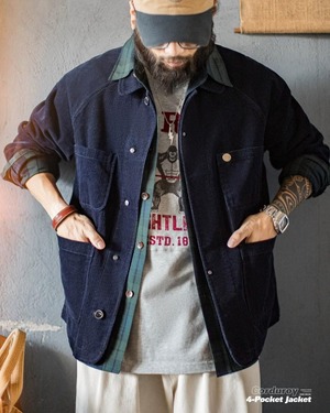 Retro Corduroy Hunting Jacket  K0278