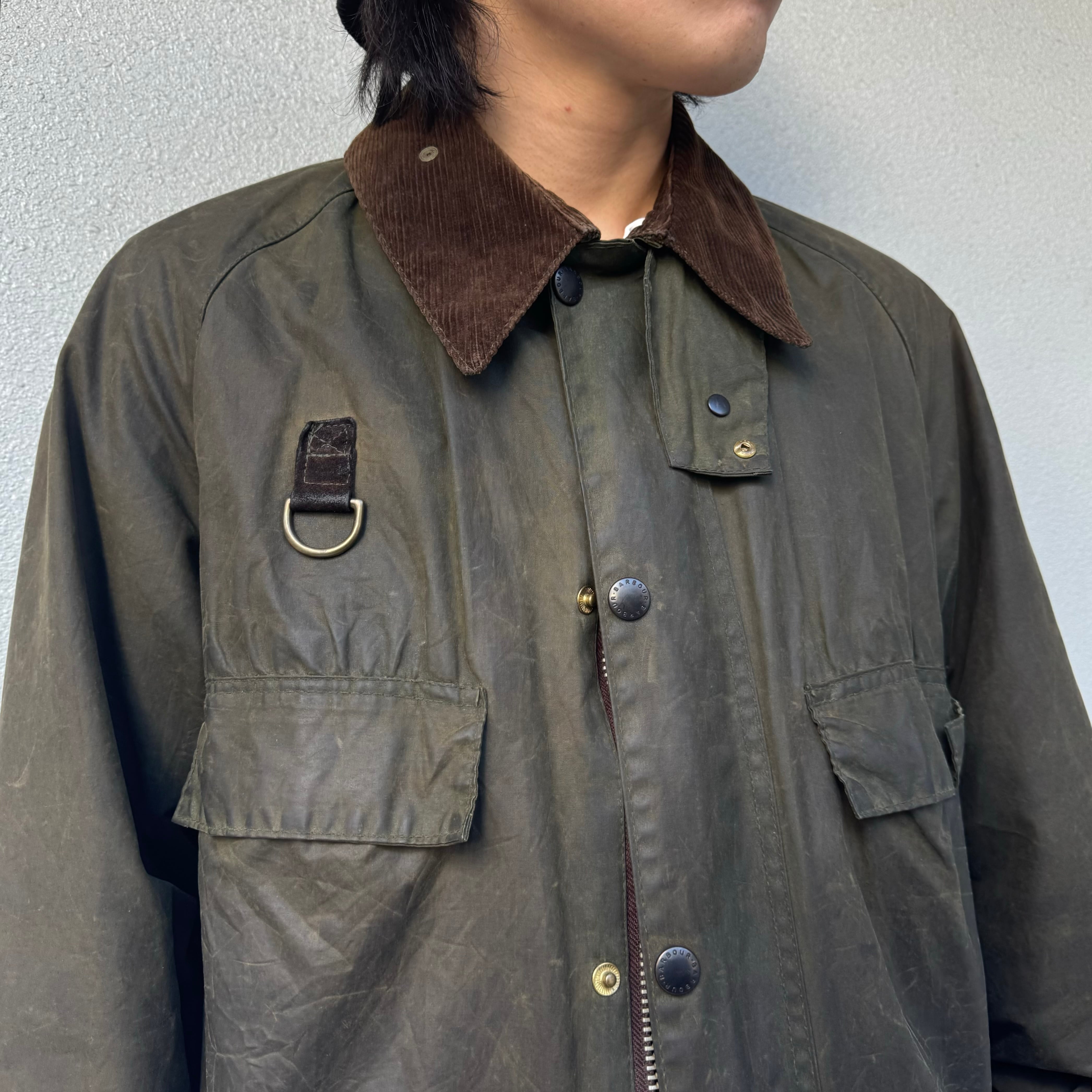 名作】90's BARBOUR Spey Jacket | spike osu