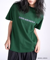 【直営限定ITEM】COOLA MADE®エンブロイダリーベーシックTシャツ (GREEN) CQ-47068H
