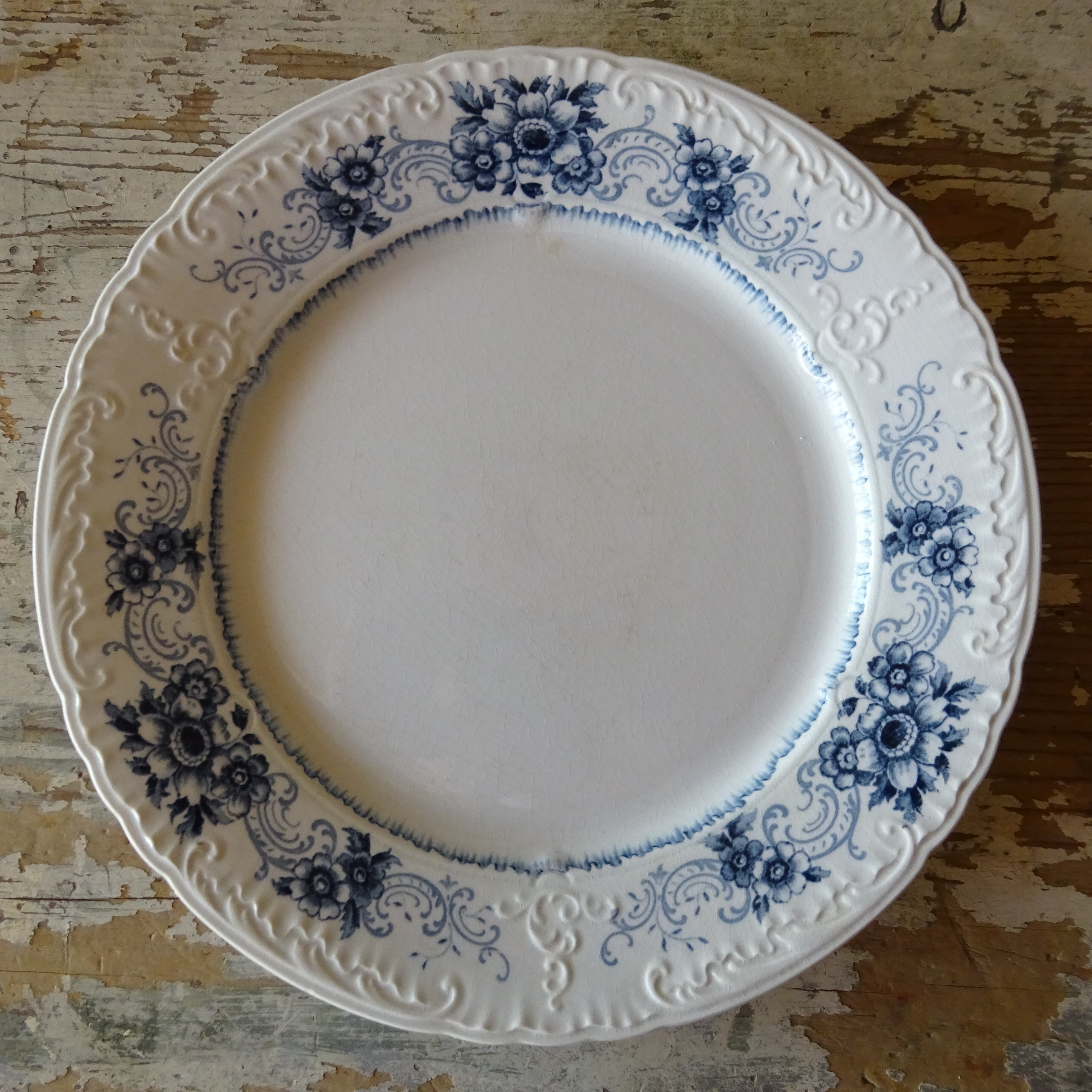 【 Nouveauté 】☆U & C SARREGUEMINES modèle《AÏDA》assiette plate (D)