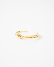 〈CÉLINE by phoebe philo〉Knot Double Cuff Bracelet