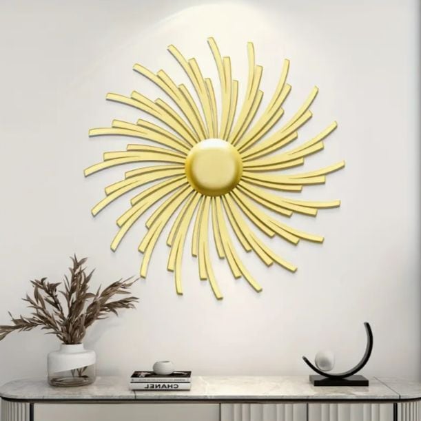 壁掛け　インテリア　太陽　鉄製　レアアイテム 壁掛けインテリア太陽鉄製レアアイテム