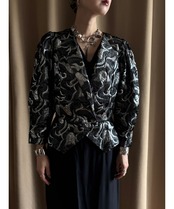 MADE IN U.K silver glitter shirt jacket-4654-5