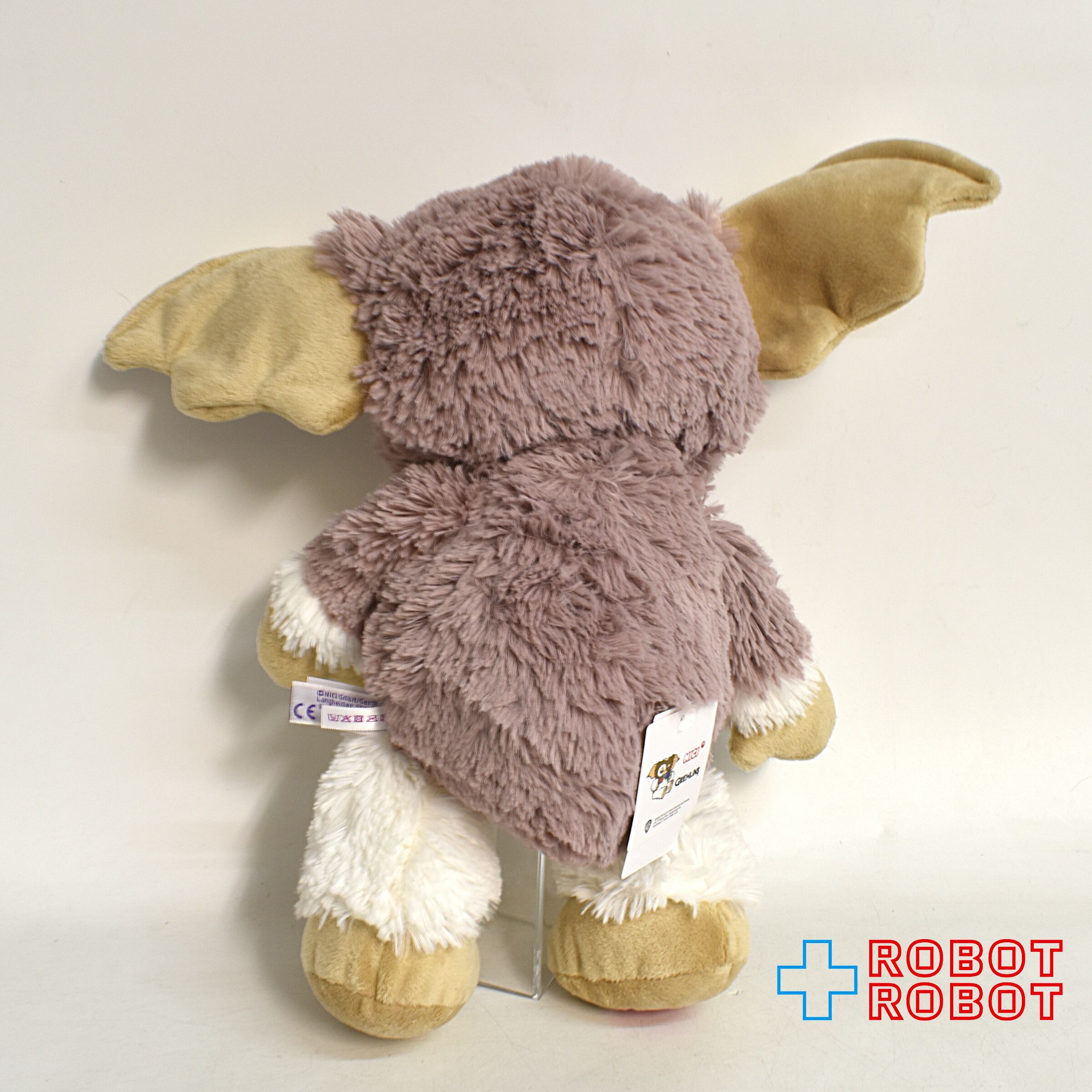 NICI(ニキ)社 グレムリン ギズモ ピンクグレー wハート ぬいぐるみ人形
