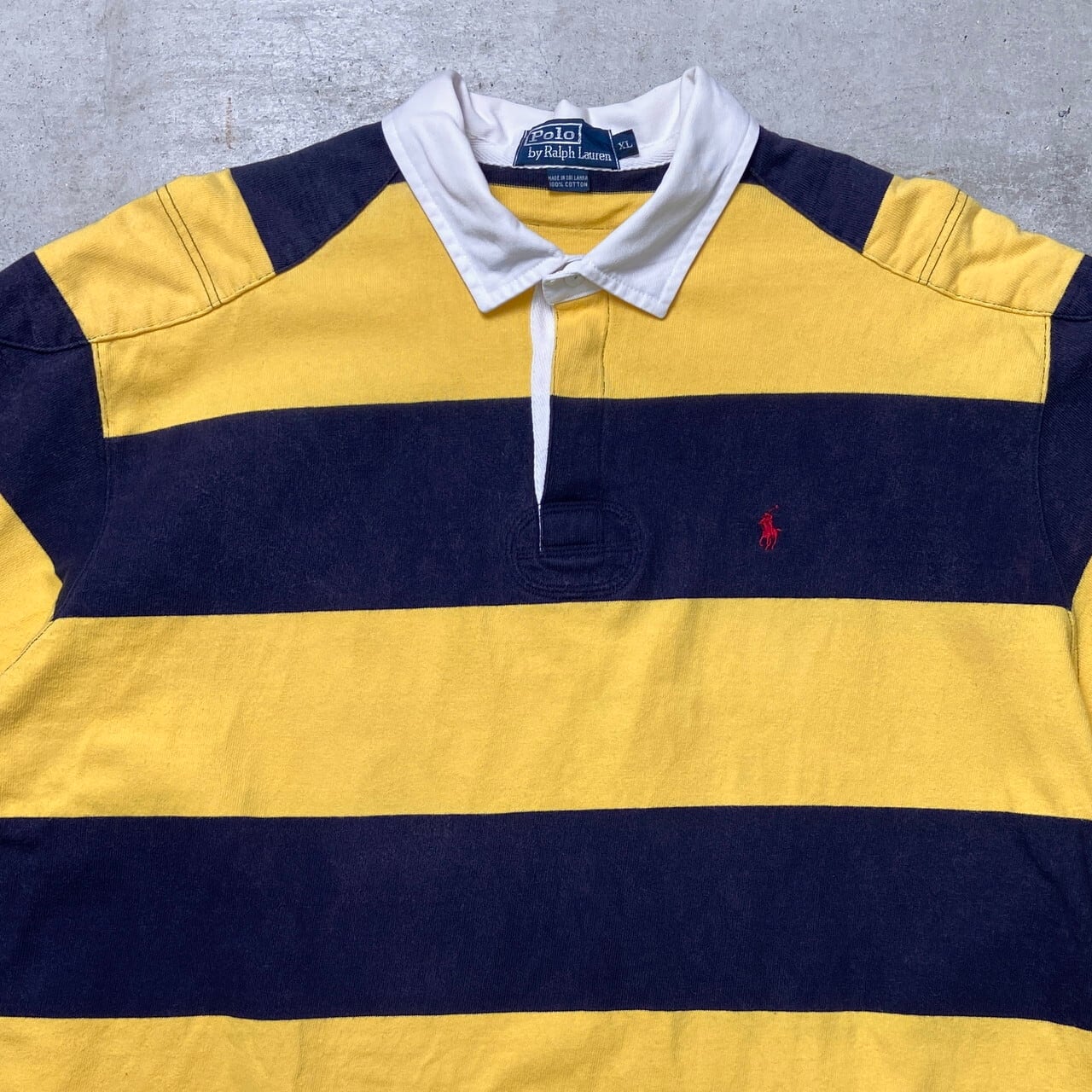 90年代 Polo by Ralph Lauren ポロバイラルフローレン ボーダー ラガー